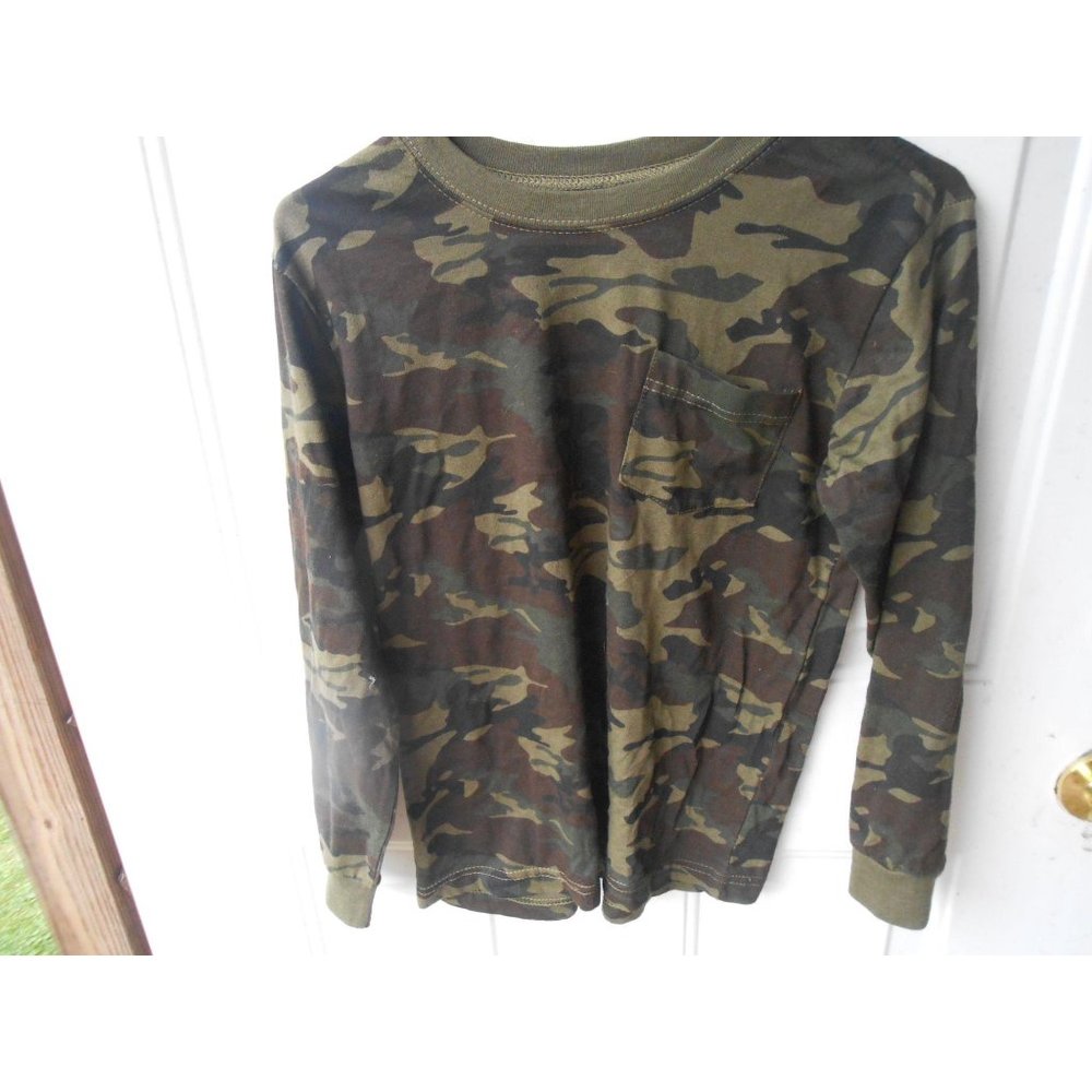 open trails long sleeve camo shirt XL